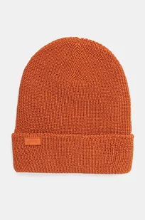 Billabong czapka kolor pomarańczowy z grubej dzianiny - Czapki damskie - miniaturka - grafika 1