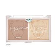 Bronzery i konturowanie twarzy - HEAN HEAN - HAPPY TIME Palette - Paleta do konturowania twarzy - 02 - SUNNY HEATP0SU - miniaturka - grafika 1