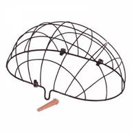 Akcesoria rowerowe - Basil Osłona do kosza dla zwierząt PLUTO, mocowanie na paski, czarna A-BAS-73007 - miniaturka - grafika 1