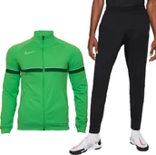 Dresy męskie - Nike Dres męski Nike Dri-FIT Academy zielono czarny - miniaturka - grafika 1