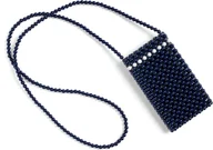 Etui i futerały do telefonów - Etui na telefon Perla granatowe - miniaturka - grafika 1