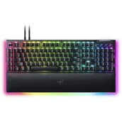 Klawiatury - Razer BlackWidow V4 Pro Yellow Switch RZ03-04681800-R3M1 czarna - miniaturka - grafika 1