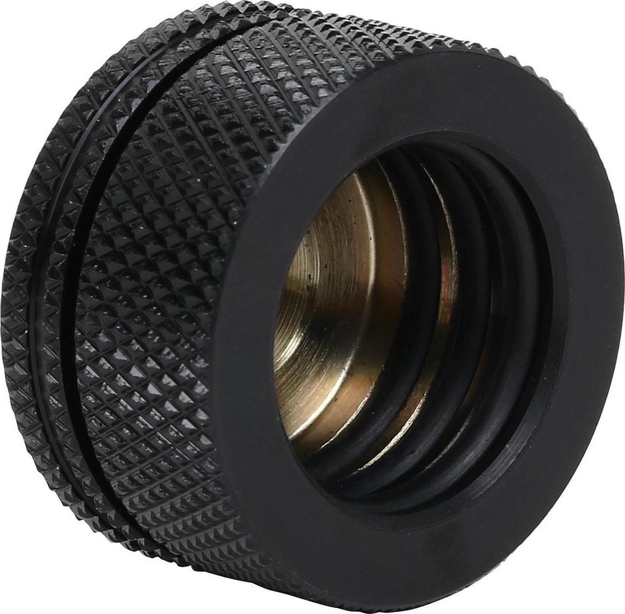 Thermaltake Złączka prosta PETG Pacific 1/2'' x 5/8'' Czarna CL-W092-CA00BL-A