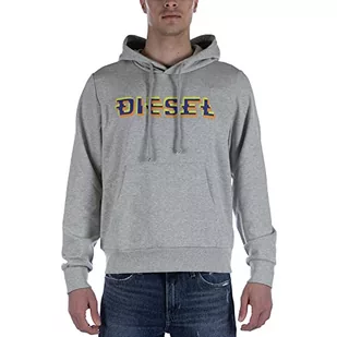 Diesel Męska bluza z kapturem S-Gymnastik Hood-K27, 9 cb-0hayt, XS - Bluzy męskie - miniaturka - grafika 1