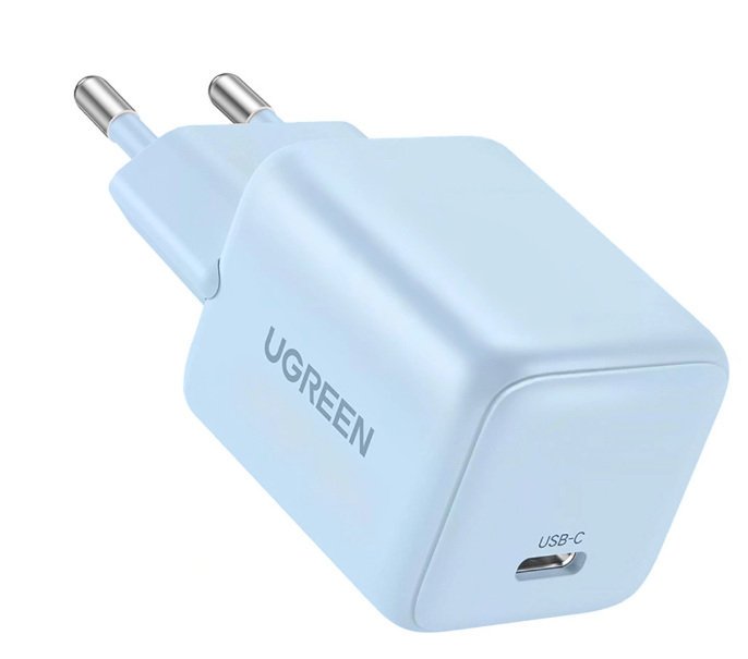Ładowarka sieciowa Ugreen X512 20W GaN 1x USB-C - niebieska