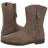 Botki damskie - Botki Szare V1VH1___ _PZ5 (RY1143-b) Ryłko - miniaturka - grafika 1