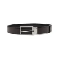 Paski - Calvin Klein Skórzany pasek ADJ/REV SLIM FRAME 35MM - miniaturka - grafika 1