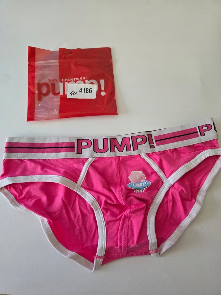 Męska bielizna, slipy marki PUMP rozmiar XXL, nowe majtki (4186)