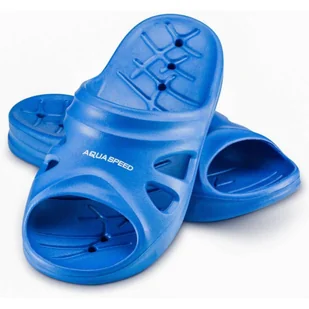 Aqua Speed klapek basenowych dla dorosłych i dzieci basen buty Podeszwa antypoślizgowa bardzo lekki # AS Florida, kolor: niebieski, rozmiar: 32 5908217660077 - Pływanie - miniaturka - grafika 1