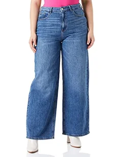 Vila Vifreya Jaf Hw Noos dżinsy damskie, Medium Blue Denim/Szczegóły: wash Mbd011, 40W / 32L - Spodnie damskie - miniaturka - grafika 1