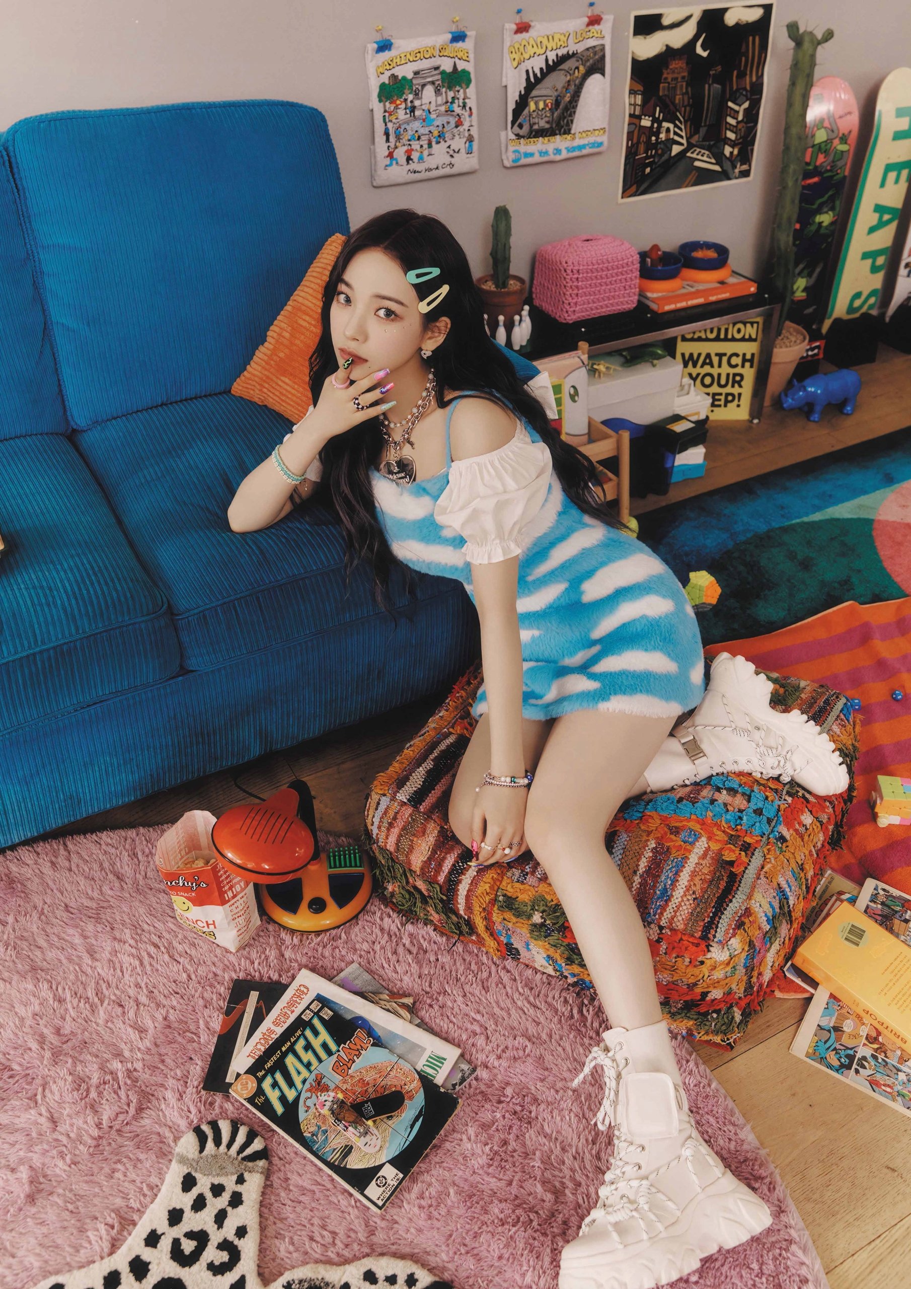 Plakat A2 Aespa K-Pop Kpop Korea Muzyka Karina Yu Ji-min