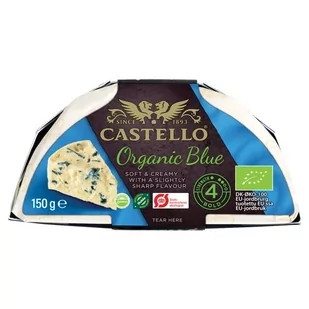 Castello Organic Blue Ser pleśniowy 150 g - Sery - miniaturka - grafika 1