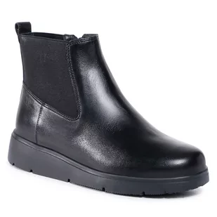 Geox Botki D Arlara G D04LCG 00085 C9999 Black - Botki damskie - miniaturka - grafika 1