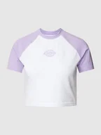 Koszulki i topy damskie - T-shirt krótki z nadrukiem z logo model ‘SODAVILLE’ - miniaturka - grafika 1