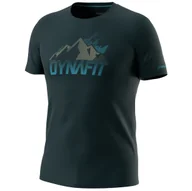 Koszulki sportowe męskie - Męska koszulka Dynafit Transalper Graphic S/S Tee M Rozmiar: M / Kolor: fioletowy - miniaturka - grafika 1