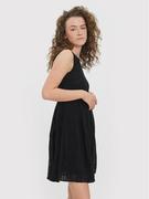 Sukienki - Vero Moda Sukienka letnia Honey Lace 10272504 Czarny Regular Fit - miniaturka - grafika 1