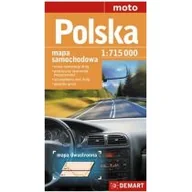 Atlasy i mapy - Demart Polska 1:715 000 mapa samochodowa - Demart - miniaturka - grafika 1