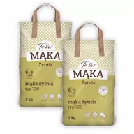 Mąka - To ta! Mąka żytnia typ 720 5 kg x2 sztuk - miniaturka - grafika 1