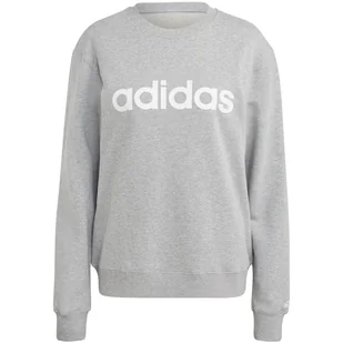 Bluza damska adidas Essentials Linear French Terry - Bluzy sportowe damskie - miniaturka - grafika 1