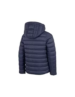 Kurtki i płaszcze dla dziewczynek - 4F JUNIOR Down Jacket dla dziewczynek, NAVY, 134 - grafika 1