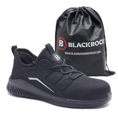 Blackrock Buty ochronne Breeze dla mężczyzn i kobiet, stalowy nos, buty ochronne, buty robocze i szefa kuchni, lekkie, damskie, magazynowe, trampki ochronne, antypoślizgowe
