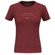 Koszulki i topy damskie - Salewa Damska koszulka Eagle Eitd Am T-Shirt W - miniaturka - grafika 1