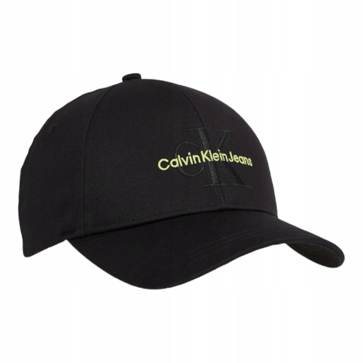 Calvin klein czapka z daszkiem monogram cap czarna