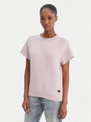 Koszulki i topy damskie - G-Star Raw T-Shirt D24512-D976 Różowy Regular Fit - miniaturka - grafika 1