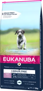 Eukanuba Puppy&Junior Large Breeds Grain Free 12kg - Sucha karma dla psów - miniaturka - grafika 1