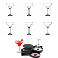Kieliszki - Zestaw 6 kieliszków do Margarity i rimmer do crusty - miniaturka - grafika 1