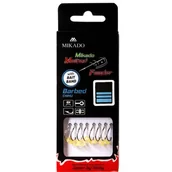 Inne akcesoria dla wędkarzy - MIKADO Haczyki Method Feeder Przypony Z Gumką 12 - miniaturka - grafika 1