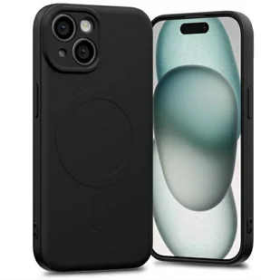 Mercury MagSafe Semi-Silicone iPhone 15 Plus / 14 Plus 6,7" czarny/black - Etui i futerały do telefonów - miniaturka - grafika 2