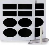 Etykiety samoprzylepne i bloki etykiet - Kinvara Etykiety kredowe, naklejki do organizacji, 16 szt. - miniaturka - grafika 1