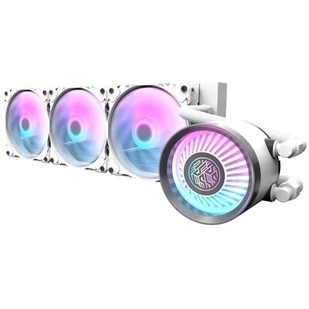 Chłodzenie wodne DARKFLASH Nebula DN-360 ARGB Biały - Chłodzenie procesora - miniaturka - grafika 1
