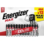 Baterie i akcesoria - Bateria Energizer max AAA LR03 12 sztuk eco - miniaturka - grafika 1