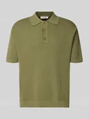 Koszulki męskie - Koszulka polo o kroju relaxed fit z czystej bawełny model 'DANE' - miniaturka - grafika 1