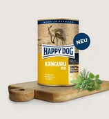 Mokra karma dla psów - Happy Dog Mięso z kangura Kanguru Pur 400 g - miniaturka - grafika 1