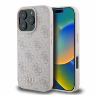 Etui i futerały do telefonów - Etui Guess 4G Classic na iPhone 16 Pro Max - różowe - miniaturka - grafika 1