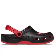 Klapki i japonki męskie - Klapki Crocs NBA Chicago Bulls Classic Clog 209441-6WC - czarne - miniaturka - grafika 1