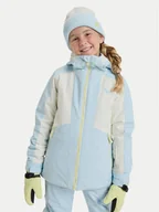 Kurtki narciarskie - Roxy Kurtka narciarska Dreamountains ERGTJ03193 Błękitny Regular Fit - miniaturka - grafika 1