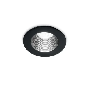 Ideal Lux Lampa wpuszczana ROOM-33-3 czarna 252018 252018/IL - Oprawy, klosze i abażury - miniaturka - grafika 1