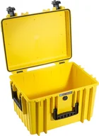 Walizki i skrzynie na sprzęt fotograficzny - Walizka B&W Outdoor Cases Typ 5500 bez wypełnienia (Żółta) - miniaturka - grafika 1