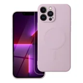 Etui i futerały do telefonów - OEM Futerał Silicone Mag Cover Do Iphone 13 Pro Max Różowy - miniaturka - grafika 1