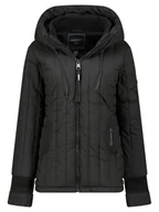 Kurtki damskie - Geographical Norway Kurtka pikowana "Bliss" w kolorze czarnym - miniaturka - grafika 1