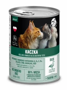 PetRepublic kawałki w sosie z kaczką 20x400g dla kota - Mokra karma dla kotów - miniaturka - grafika 1