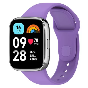 Pasek silikonowy Vanfone do Xiaomi Redmi Watch 3 Active, fioletowy - Akcesoria do smartwatchy - miniaturka - grafika 1