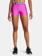 Legginsy - Legginsy Krótkie Treningowe Damskie Under Armour 1383629-572 Różowy - miniaturka - grafika 1