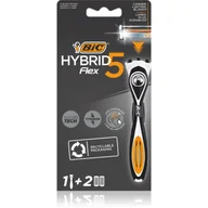 Maszynki do golenia i wkłady - BiC System Maszynka do golenia Flex 5 Blister 2 - miniaturka - grafika 1