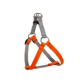 Szelki dla psów - Dingo Szelki Dla Psa Energy Silver R.40 Pomarańcz - miniaturka - grafika 1