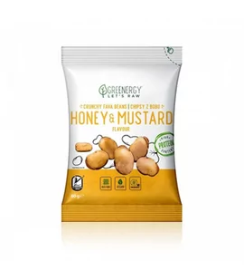 Chipsy z bobu miodowo- musztardowe 60g - Inne przekąski suche - miniaturka - grafika 1